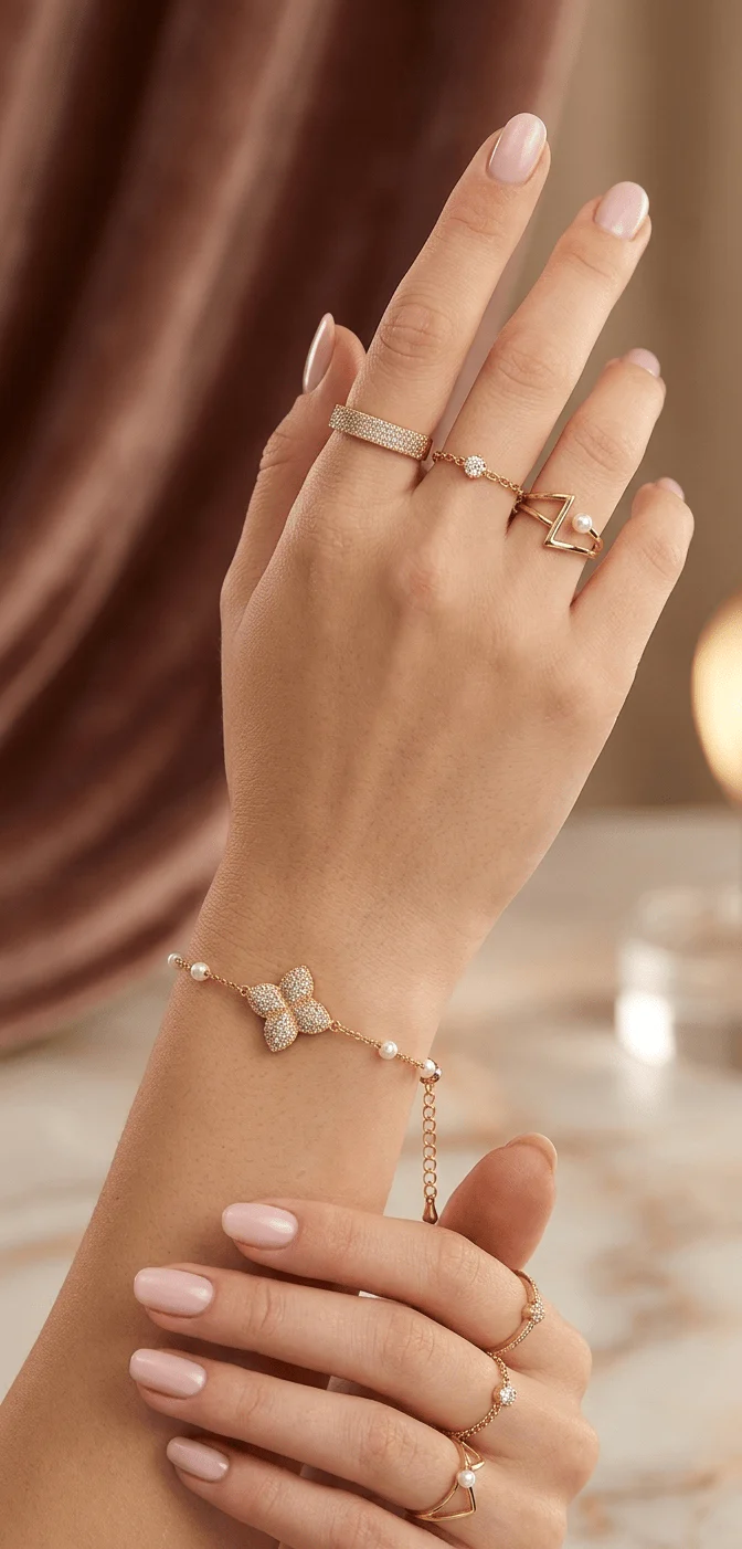 Butterfly Charm Adjustable Bracelet