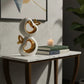 Double Heart Decorative Showpiece