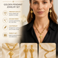 Gold Tone Necklace &amp; Earrings Set