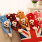 Monkey Plush Pillow