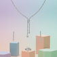 Elegant Teardrop Crystal Jewelry Set