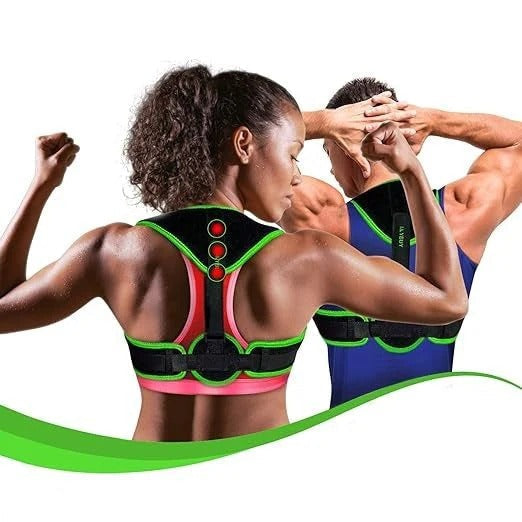 Magnetic Posture Corrector – Back Support Brace for Neck Hump and Pain Relief