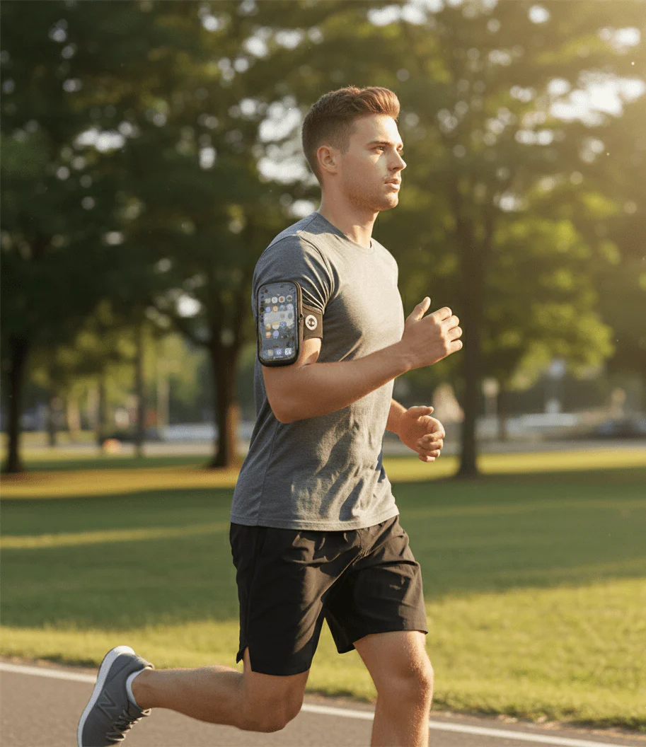 LORDEX Fitness Sports Armband – Running Phone Holder