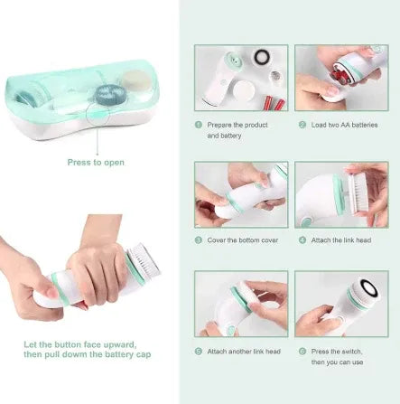 CNAIER - 4-in-1 Face Massage Beauty Device