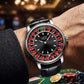 LIGE Roulette Dial Watch