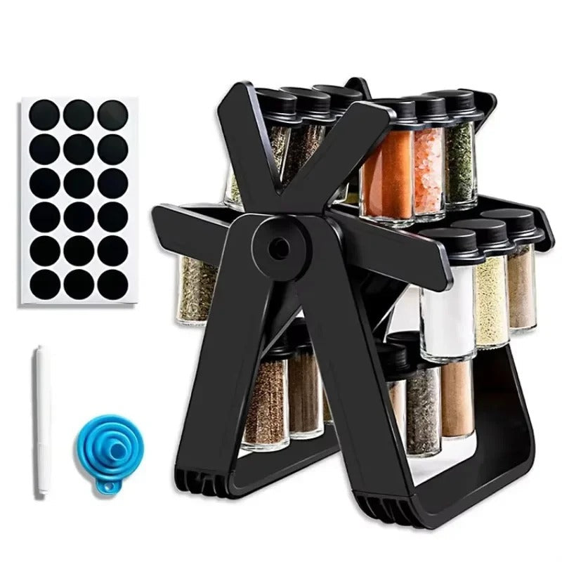 18 Jar Rotating Spice Rack